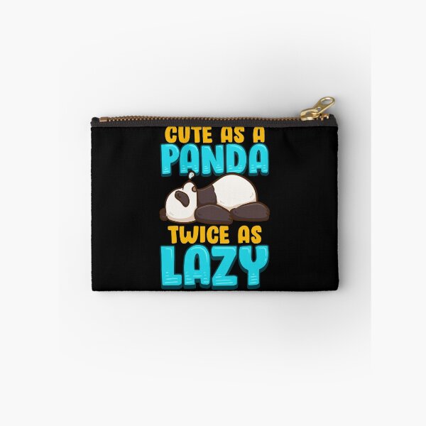 Item preview, Cute As a Panda & Twice As Lazy Sleeping Panda designed and sold by perfectpresents.
