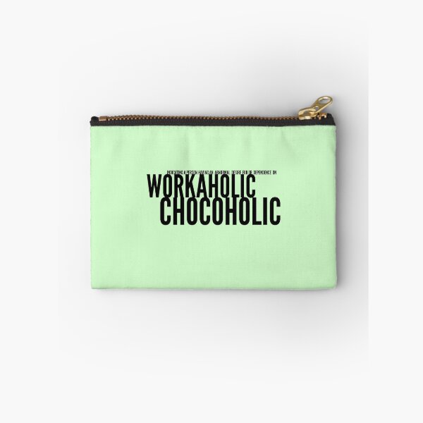 Item preview,  Workaholic Chocoholic pun -funny- designed and sold by vibeno1.