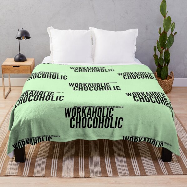 Item preview,  Workaholic Chocoholic pun -funny- designed and sold by vibeno1.