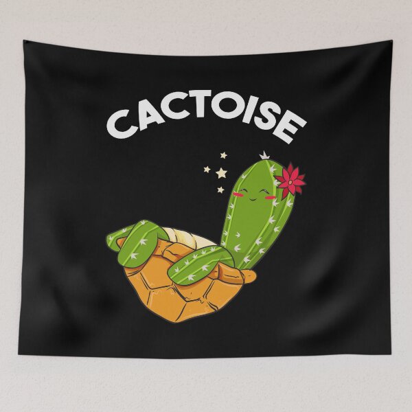 Item preview, Cute & Funny Cactoise Cactus Tortoise Combined designed and sold by perfectpresents.
