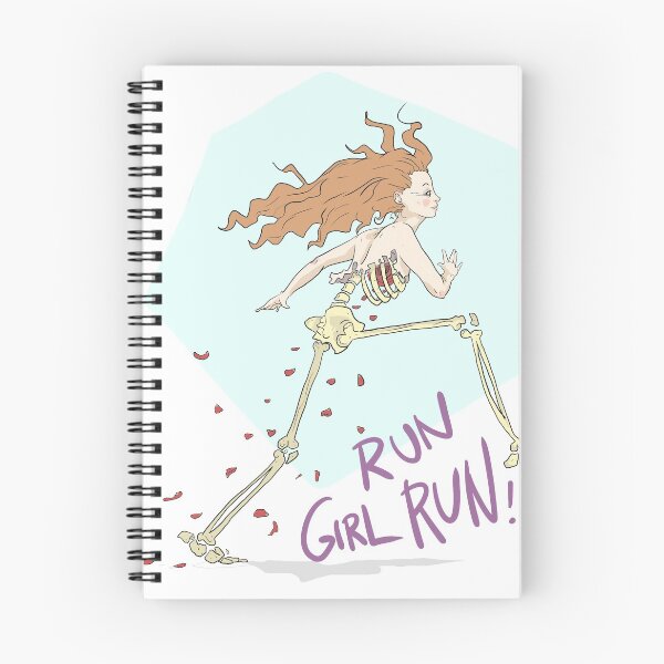 Item preview, Run Girl Run designed and sold by aroh.