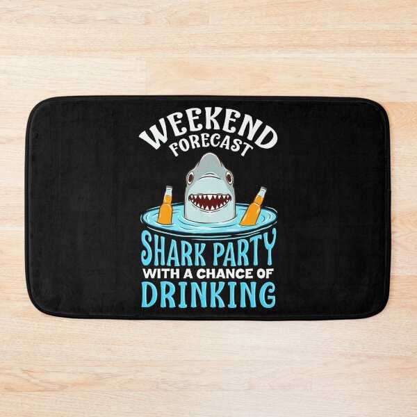 Item preview, Weekend Forecast: Shark Party with Drinking designed and sold by perfectpresents.