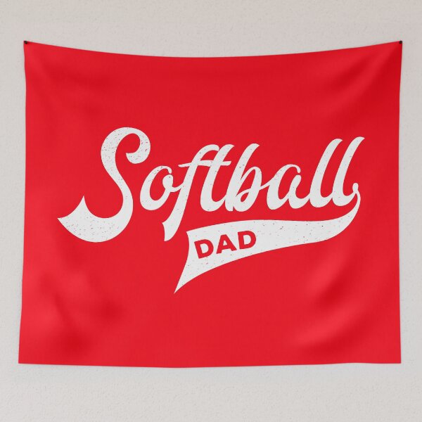 Item preview, Softball Dad designed and sold by teesaurus.