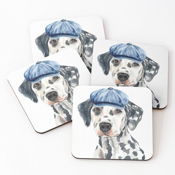 Item preview, Lovely Dalmatian With Beret Watercolor designed and sold by Vincent-68.