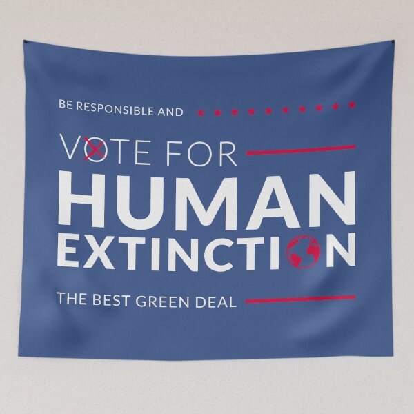 Item preview, Human Extinction designed and sold by ShirtBricks.