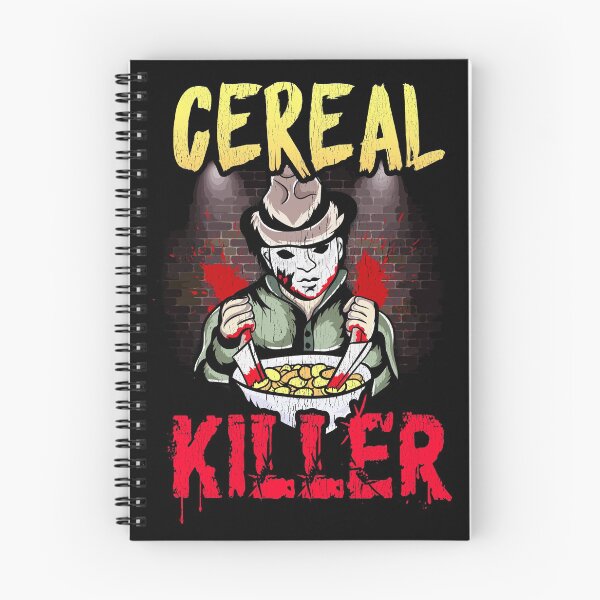 Item preview, Cereal Killer Criminal with bloody knives Halloween  designed and sold by No Limits T-Shirts.