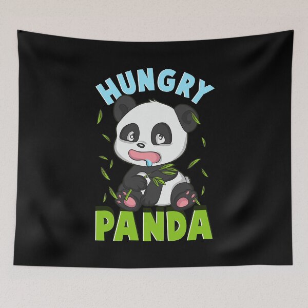 Item preview, Cute Hungry Panda Always Hungry Funny Baby Panda designed and sold by perfectpresents.