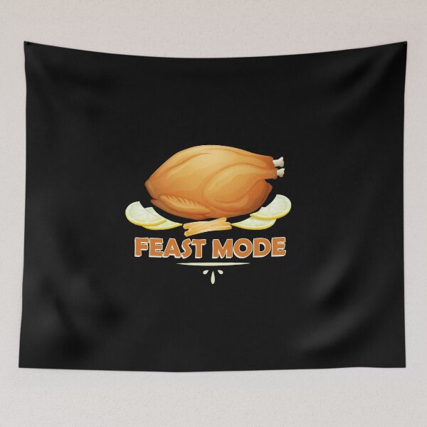 Item preview, Feast Mode Funny Thanksgiving Dinner Turkey designed and sold by perfectpresents.