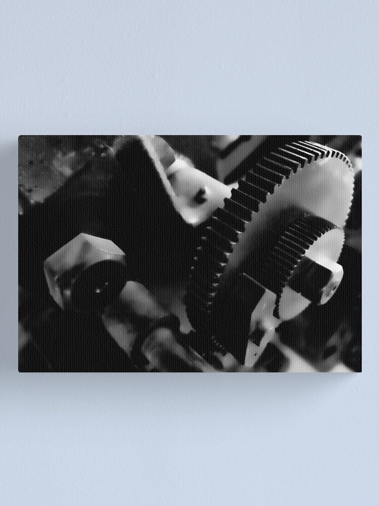 Alternate view of The Gears at the Toronto Brickworks Canvas Print