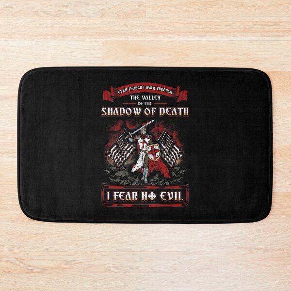 Item preview, Shadow of Death, I Fear No Evil Christian Knight designed and sold by perfectpresents.