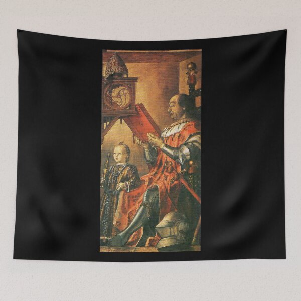 Item preview, Federico da Monfeltro and His Son - Pedro Berruguete - c1490 designed and sold by CrankyOldDude.