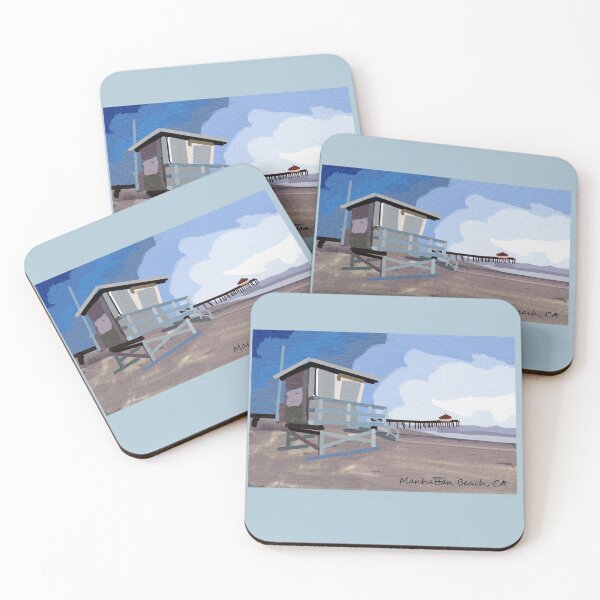 Artikelvorschau, Manhattan Beach Strukturdruck und mehr entworfen und verkauft von K D Graves Photography.