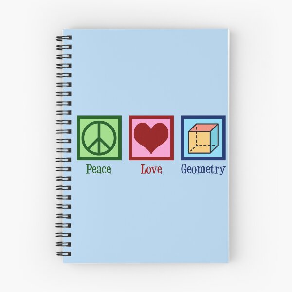 Item preview, Peace Love Geometry Teacher designed and sold by Epic Love Designs.