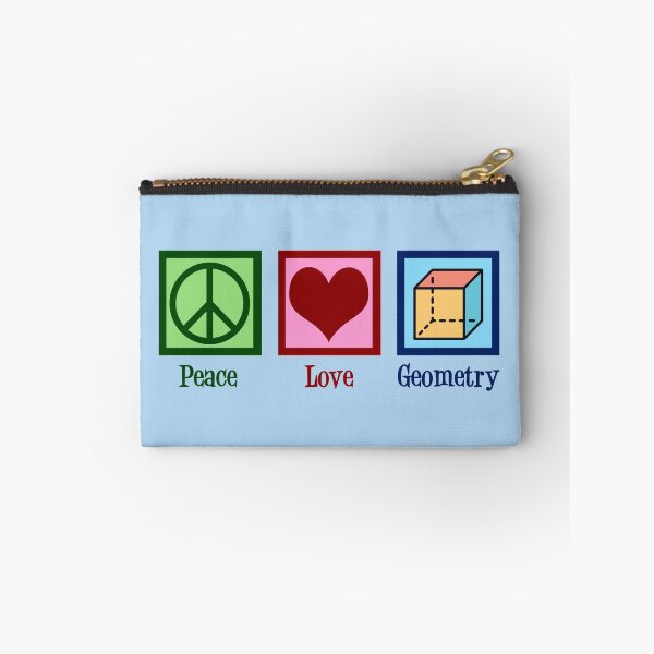 Item preview, Peace Love Geometry Teacher designed and sold by Epic Love Designs.