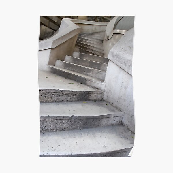 Stairs in Instanbul Poster