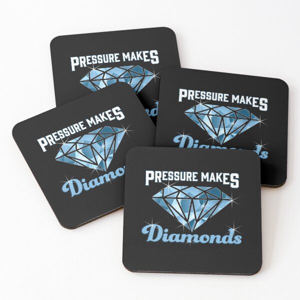 Item preview, Cute Pressure Makes Diamonds Motivational Inspire designed and sold by perfectpresents.