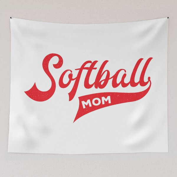 Item preview, Softball Mom designed and sold by teesaurus.