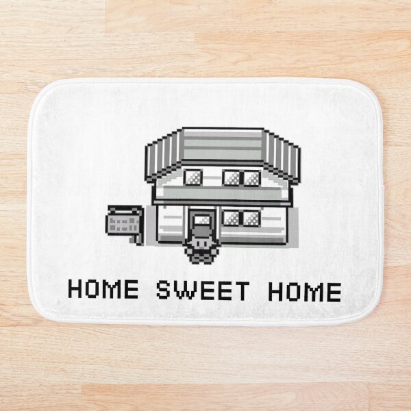 Pokemon Home Sweet Home Bath Mat