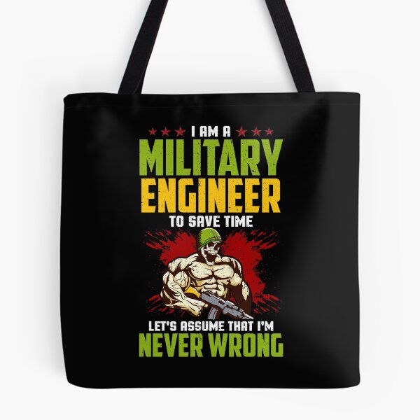 Item preview, I Am A Military Engineer: Assume I'm Never Wrong designed and sold by perfectpresents.