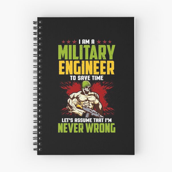 Item preview, I Am A Military Engineer: Assume I'm Never Wrong designed and sold by perfectpresents.
