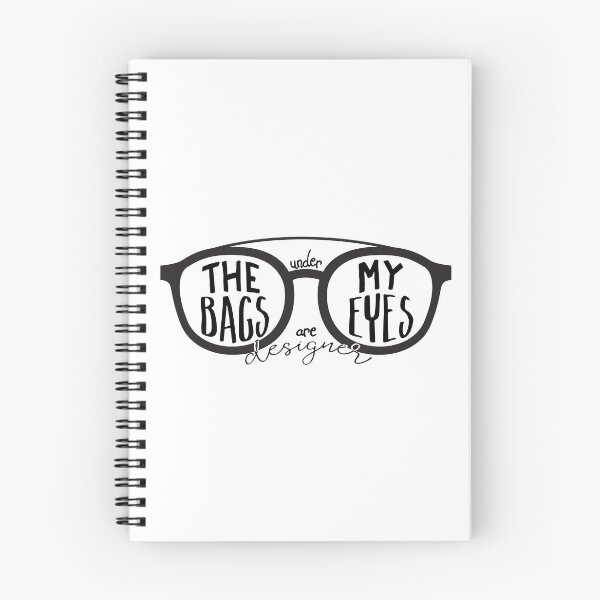 Item preview, The Bags Under My Eyes Are Designer | Eyebags | Funny Statement designed and sold by TheHappySloths.