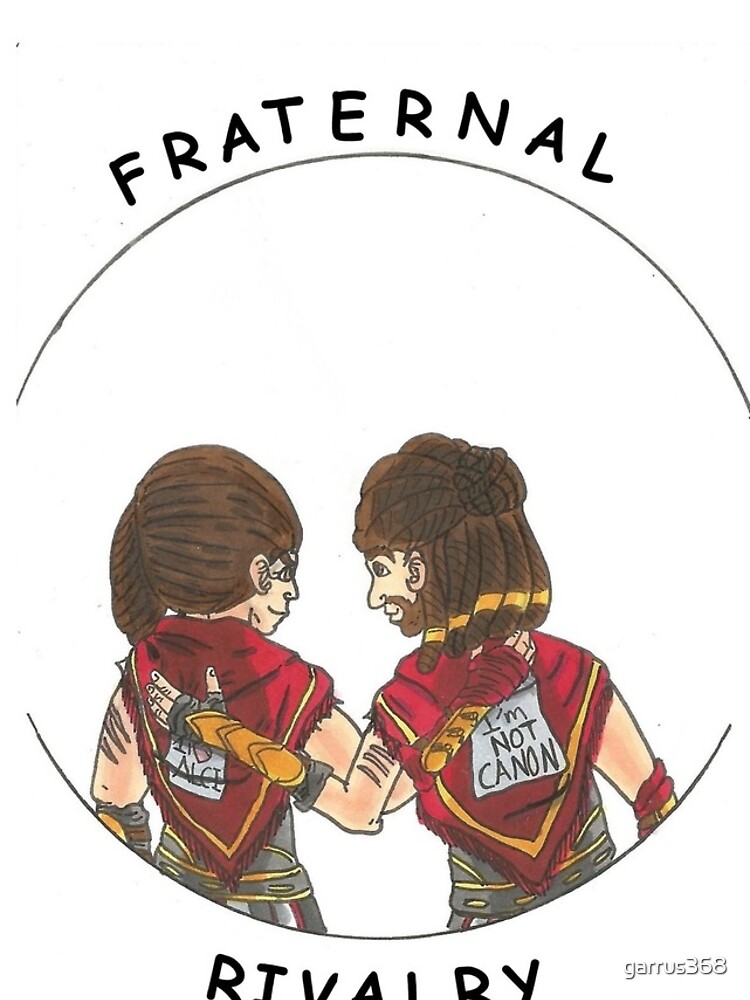 Thumbnail 5 of 5, iPhone Case, Fraternal Rivalry designed and sold by garrus368.