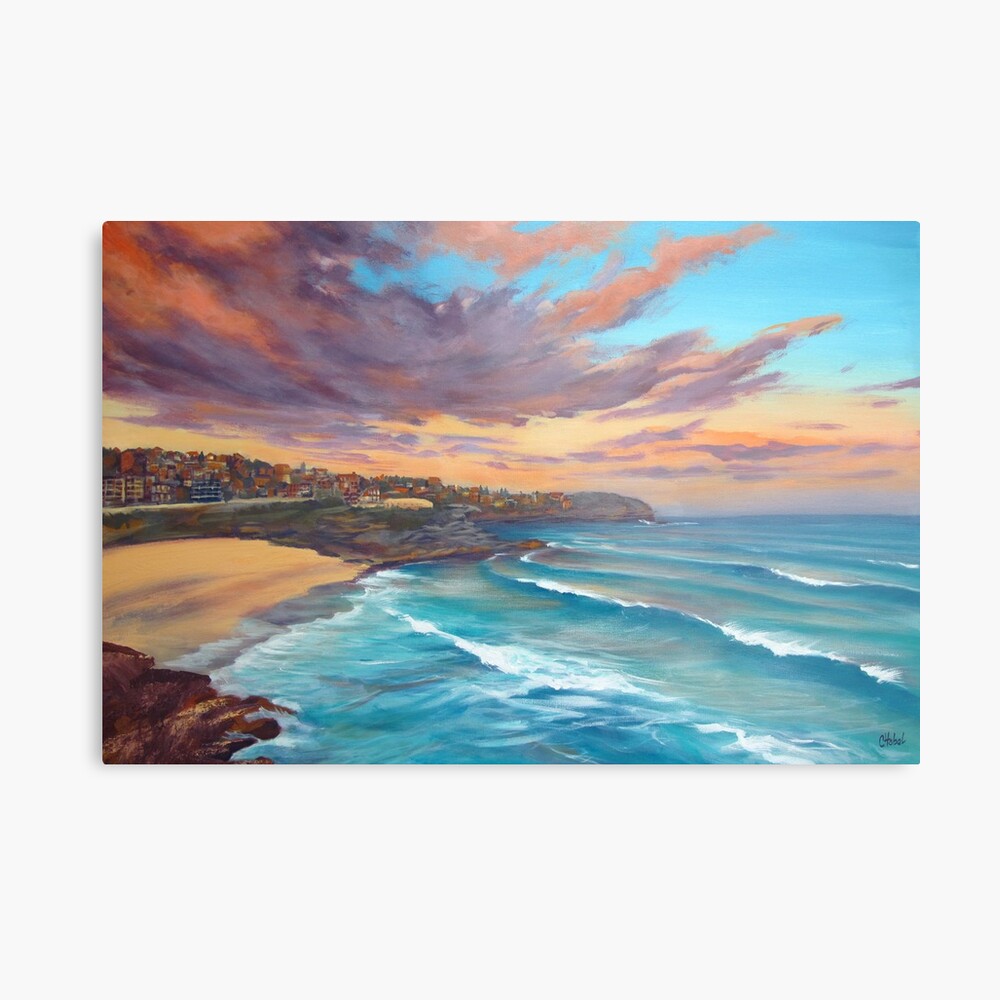 Sunrise Tamarama Beach Sydney Australia Painting Photographic Print By Chrishobel Redbubble Sunrise Tamarama Beach Sydney Australia Painting Photographic Print By Chrishobel Redbubble