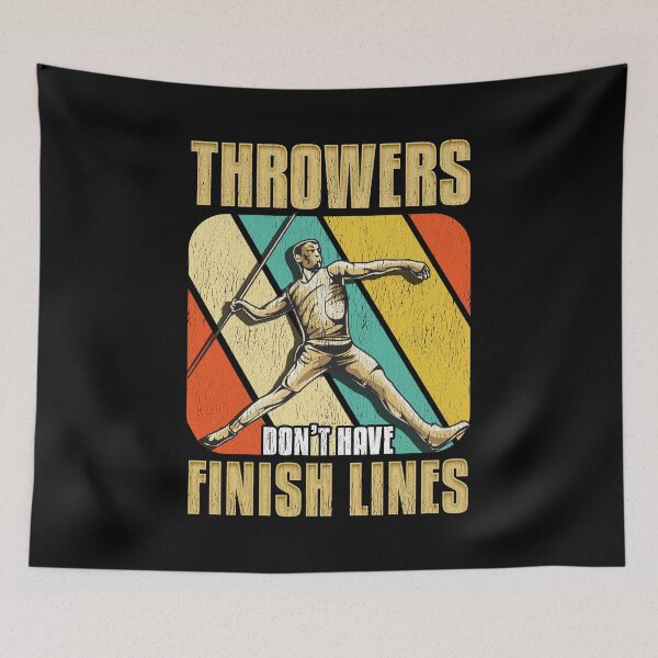 Item preview, Throwers Don't Have Finish Lines Funny Javelin designed and sold by perfectpresents.