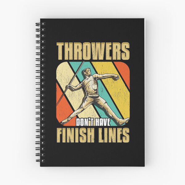 Item preview, Throwers Don't Have Finish Lines Funny Javelin designed and sold by perfectpresents.