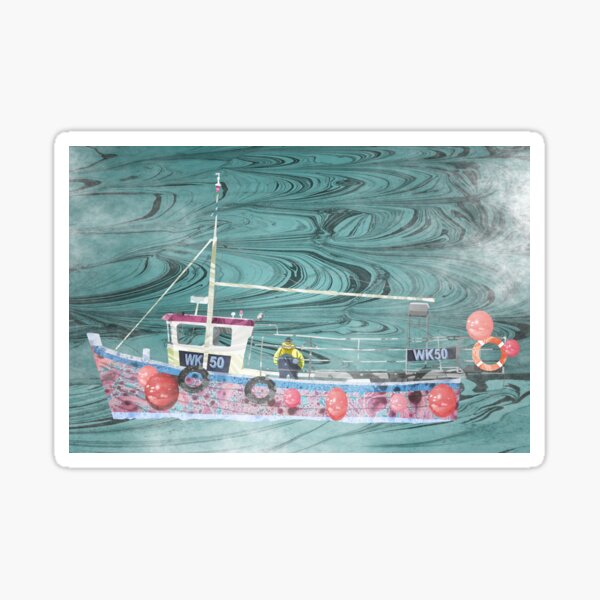 Fishing Boat from Wick Harbour Sticker