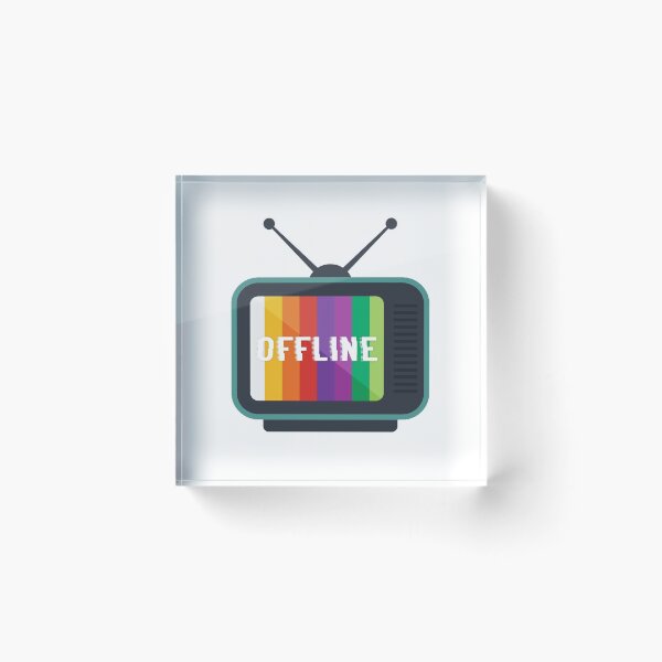 Artikelvorschau, Offline - Fernsehen - After Hours - Lustiges Offline-TV-Shirt entworfen und verkauft von bkfdesigns.