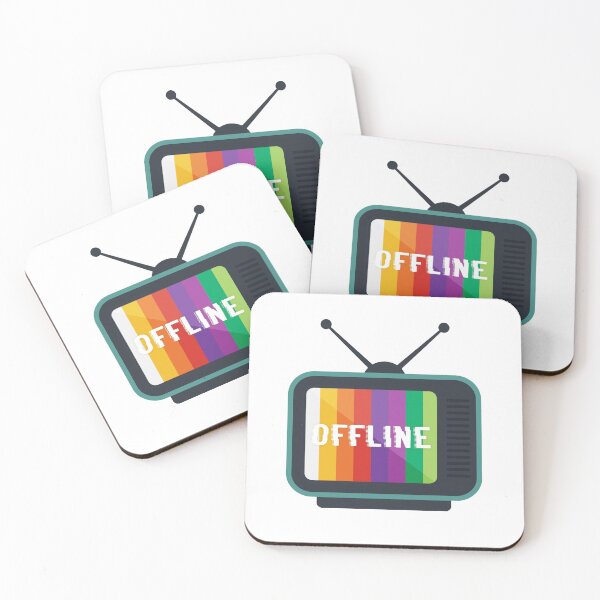 Artikelvorschau, Offline - Fernsehen - After Hours - Lustiges Offline-TV-Shirt entworfen und verkauft von bkfdesigns.