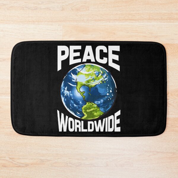 Item preview, Peace Worldwide Mother Earth Pacifist Hipster designed and sold by perfectpresents.