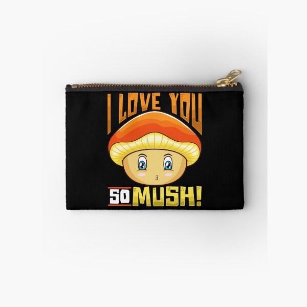 Item preview, Cute & Funny I Love You So Mush! Mushroom Pun designed and sold by perfectpresents.