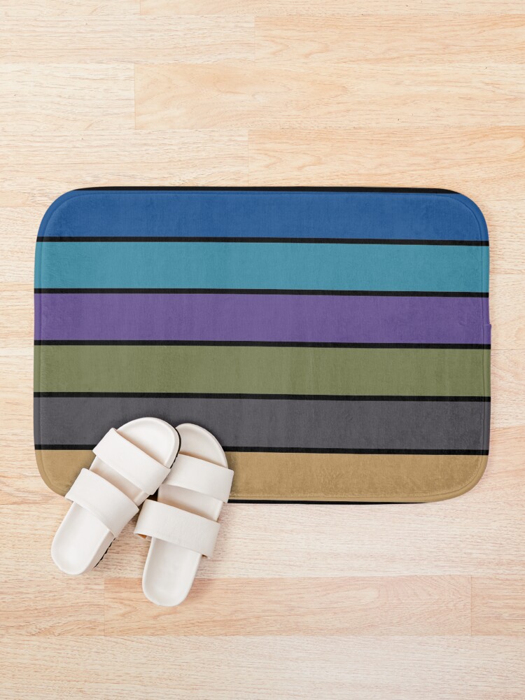 Thumbnail 1 of 6, Bath Mat, Intrigue designed and sold by Anguru.