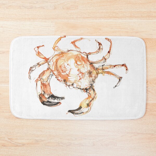 Item preview, Large Orange Crab designed and sold by Rachel Collier-Wilson.