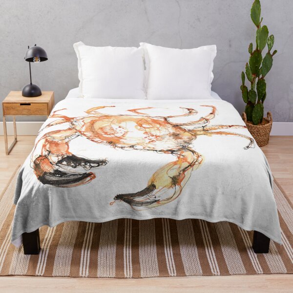 Item preview, Large Orange Crab designed and sold by Rachel Collier-Wilson.