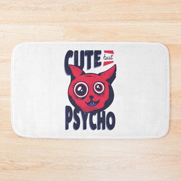 Item preview, cute psycho cat designed and sold by DerSenat.