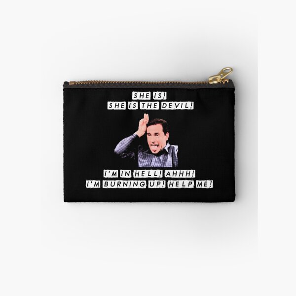 Item preview, Michael Scott Quote The Office Dinner Party Jan Is the Devil  designed and sold by GRAPHICxBOMB.