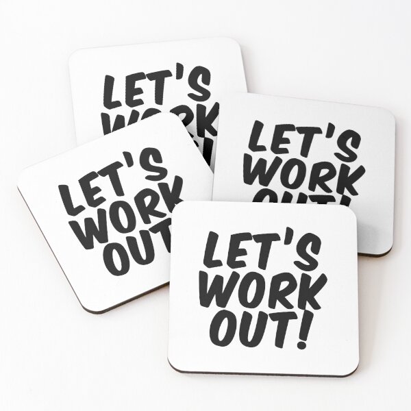 Item preview, Let's Workout! designed and sold by SassyClassyMe.