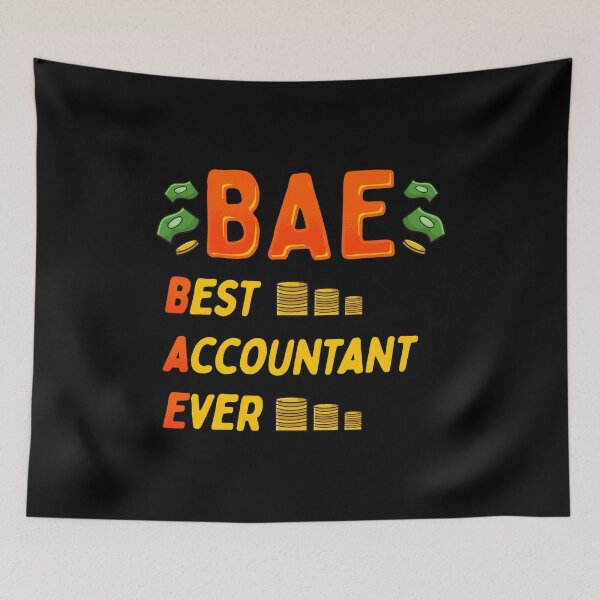 Item preview, BAE: Best Accountant Ever Cute & Funny Accounting designed and sold by perfectpresents.