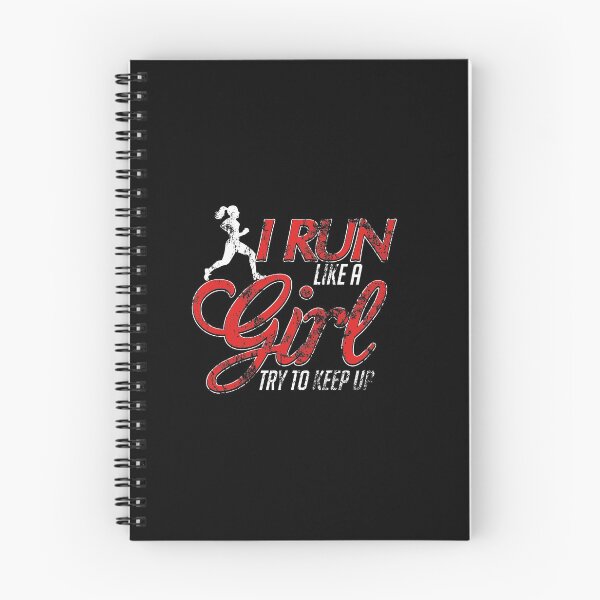 Item preview, Cute I Run Like a Girl Try To Keep Up Distressed designed and sold by perfectpresents.