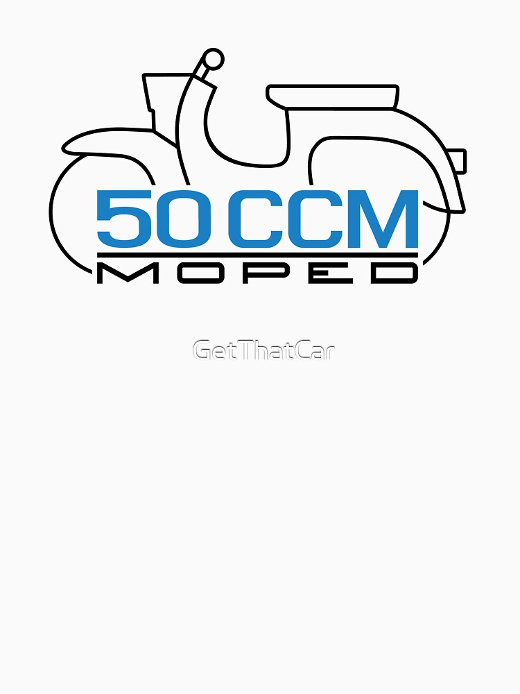  Moped  Schwalbe Emblem  50ccm schwarz T Shirt von 
