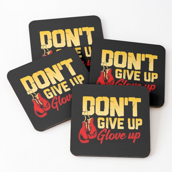 Item preview, Don't Give Up Glove Up Funny Boxing Gloves Boxer designed and sold by perfectpresents.