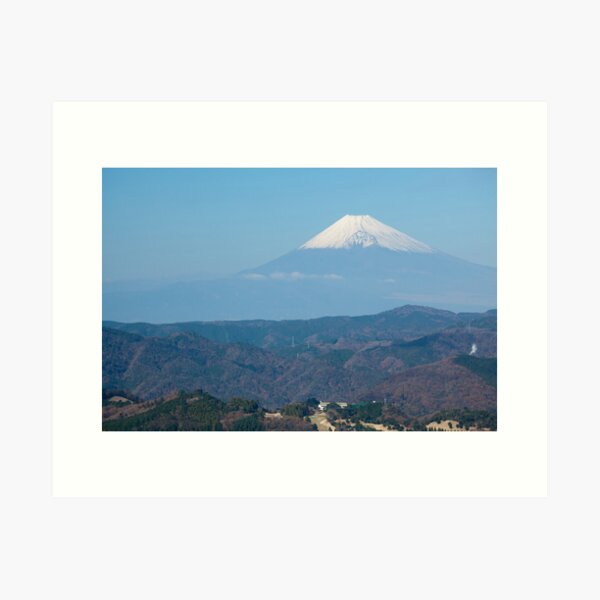 Mt Fuji Art Print