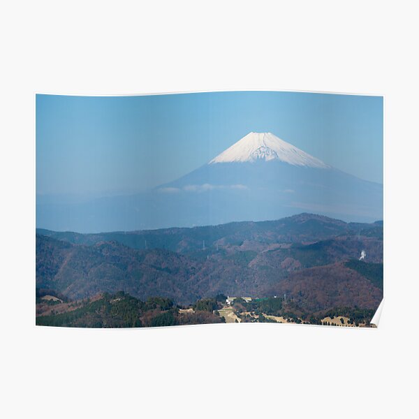 Mt Fuji Poster