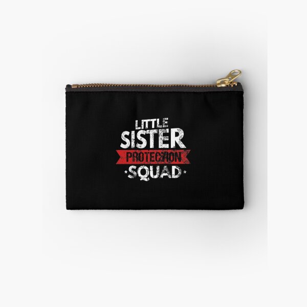 Item preview, Little Sister Protection Squad Big Bro Distressed designed and sold by perfectpresents.