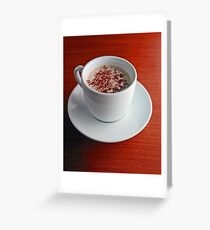 Cappuccino Greeting Card