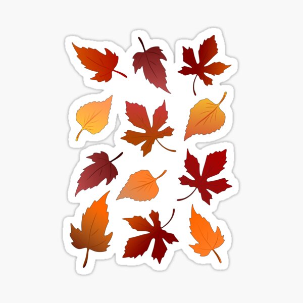 Item preview, Autumn / Fall Leaves designed and sold by nutmegfairy.