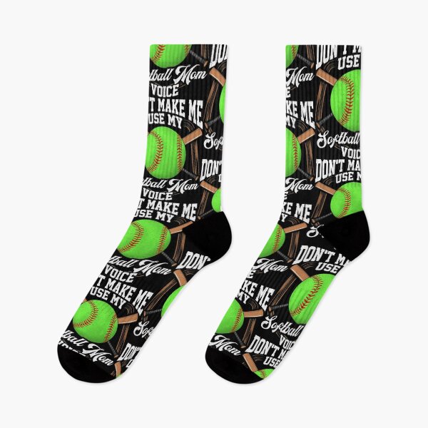 Item preview, Funny Don't Make Me Use My Softball Mom Voice designed and sold by perfectpresents.